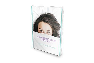 Stop hiding your business 3D mockup