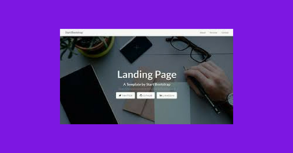 Landing pages
