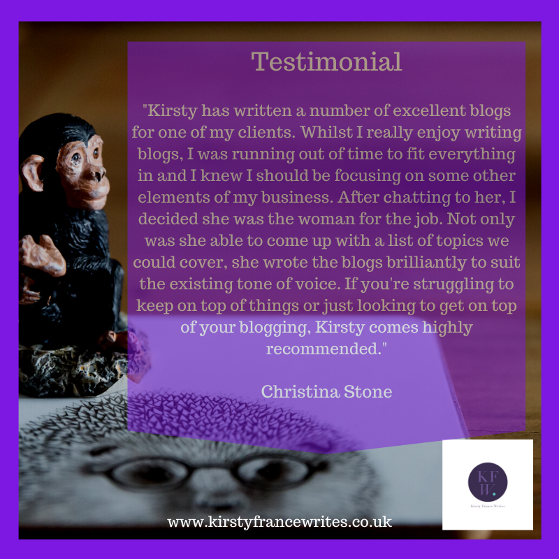 133 Testimonial Christina Stone- fb image